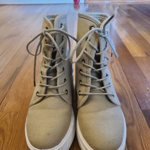 Wild Diva Lounge canvas boots